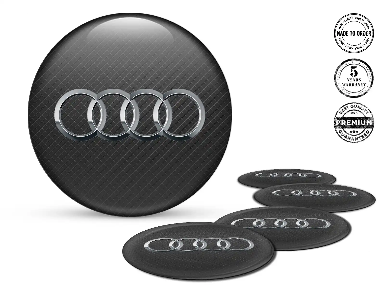 Audi Emblèmes Roues Niche Pulsation Racing Quantique